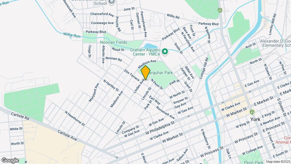 436 Linden Ave Mapa y Detalles de la Ubicación