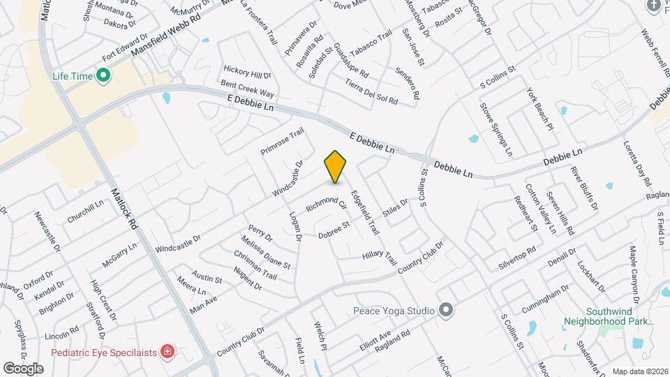 2311 Richmond Cir Map and Location Details