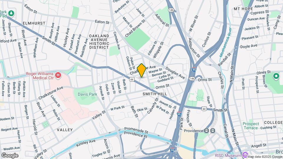 118 Bernon St Map and Location Details