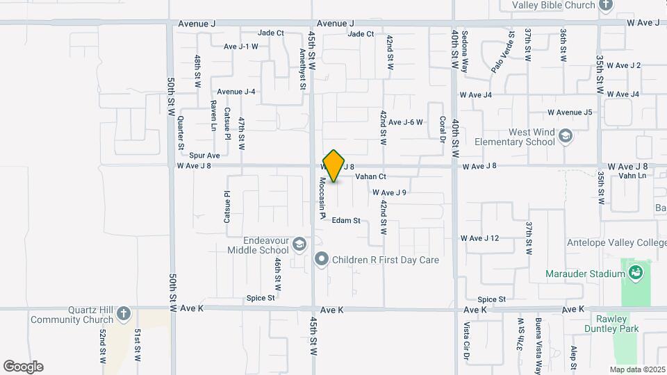 43923 44th St W Map and Location Details