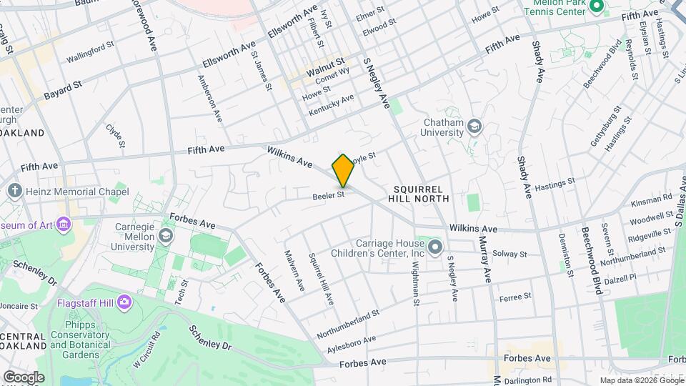 5555 Beeler St Map and Location Details