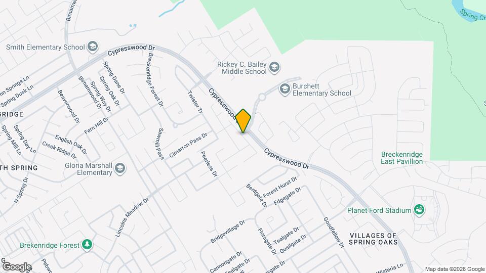 4334 Breckenridge Dale Ln Map and Location Details