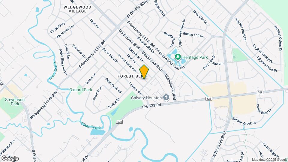 17014 Forest Bend Ave Map and Location Details