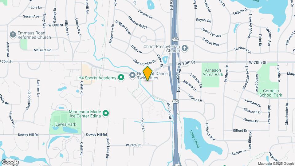 Gramercy Club of Edina Map and Location Details