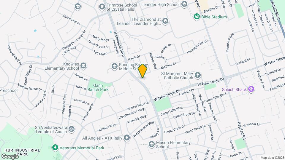 2103 Kane Cove Map and Location Details