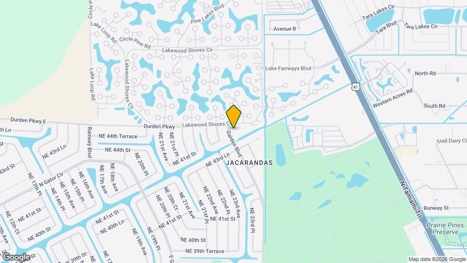 4409 Garden Blvd Map and Location Details