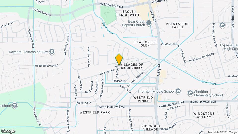 21338 Wildcroft Dr Map and Location Details