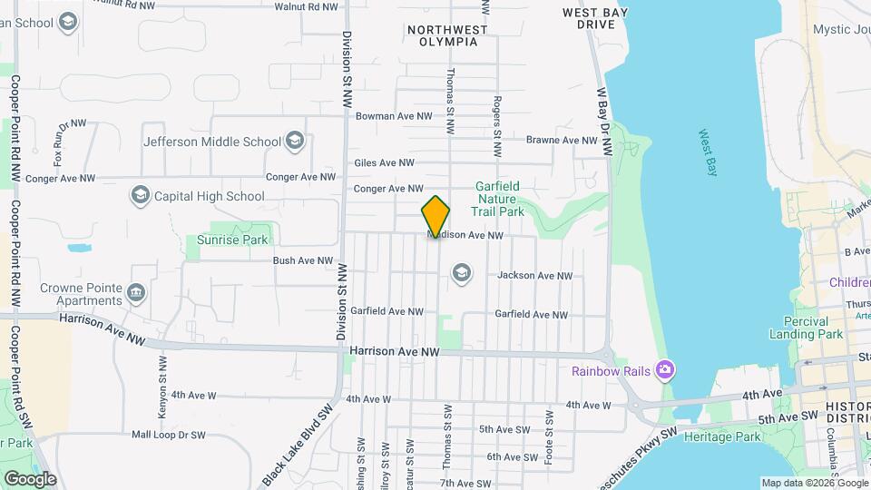 429 Thomas St NW Mapa y Detalles de la Ubicación