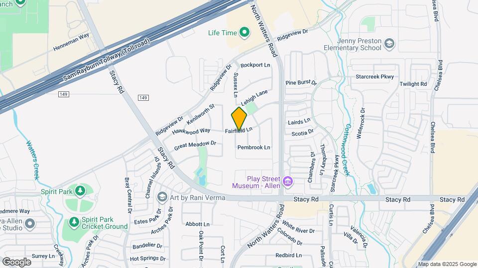 2264 Hermitage Dr Map and Location Details