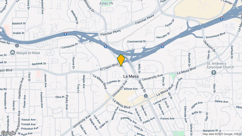 4982 Baltimore Dr Map and Location Details
