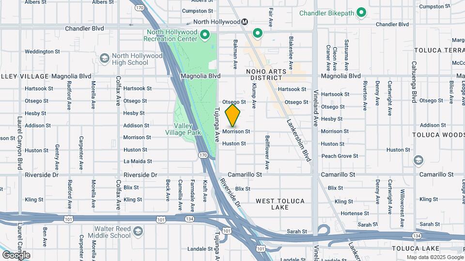 11311 Morrison St, Unit 106 Map and Location Details
