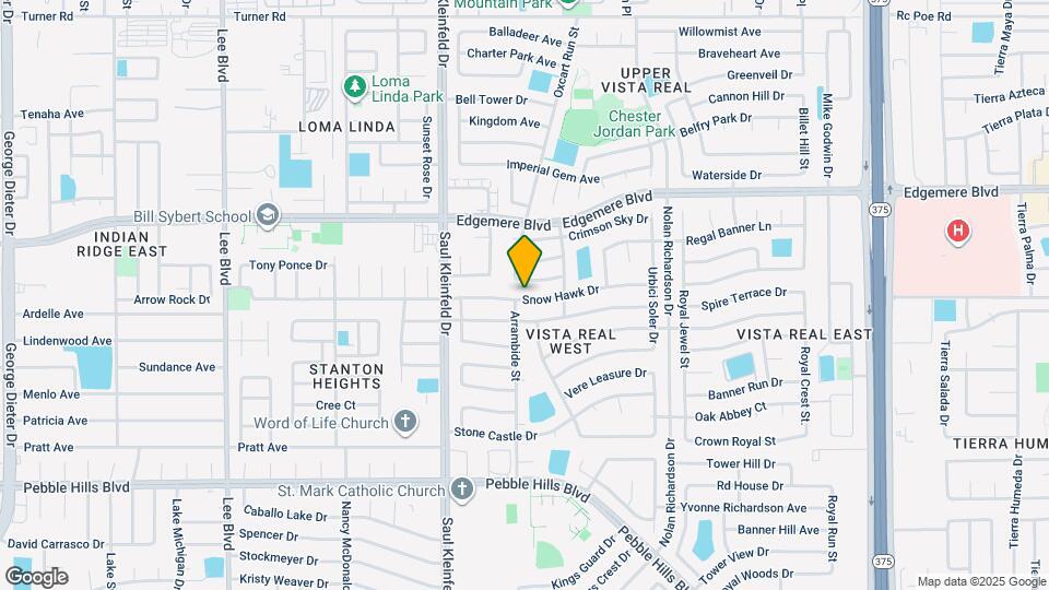 11785 Snow Hawk Dr Map and Location Details