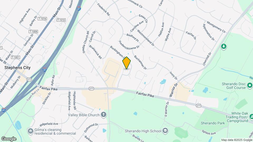 214 Nottoway Dr Map and Location Details