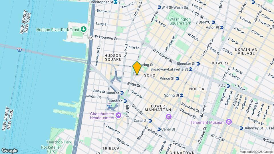 71 Sullivan St Mapa y Detalles de la Ubicación