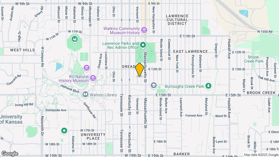 1328 Vermont St, Unit 2 Mapa y Detalles de la Ubicación