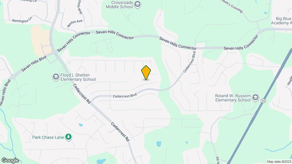 301 Parkmont Way Map and Location Details