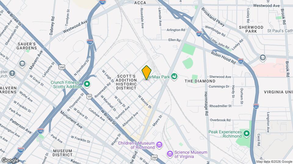 1716 Summit Ave Map and Location Details