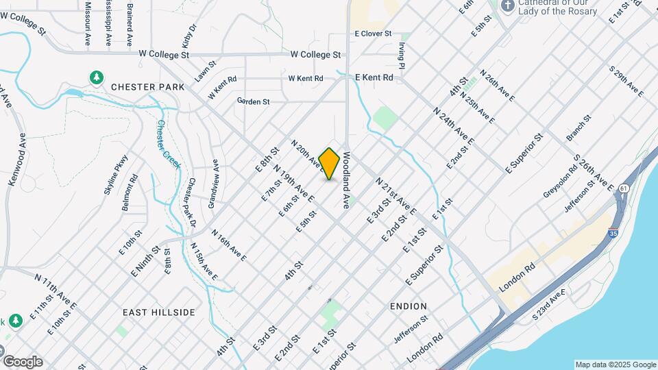 1927 E 5th St, Unit 2 Map and Location Details