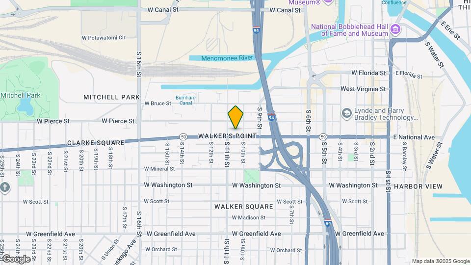 1020 W National Ave Map and Location Details