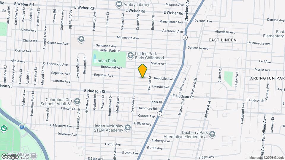 1463-1465-1465 Republic Ave, Unit 1463 Republic Ave Mapa y Detalles de la Ubicación