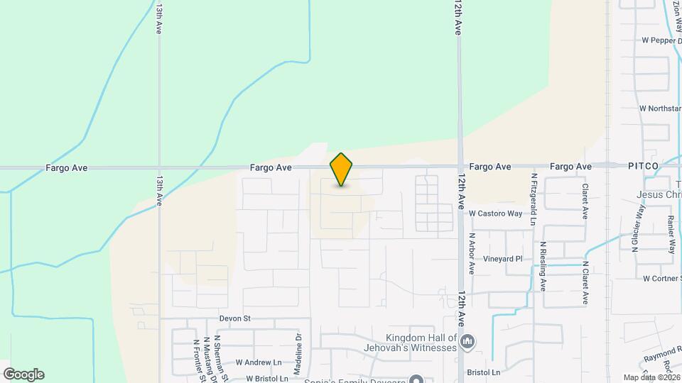 2118 W Escher Dr Map and Location Details