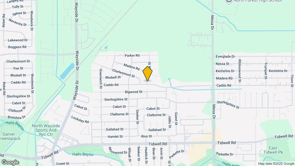 9902 Haddick St Map and Location Details