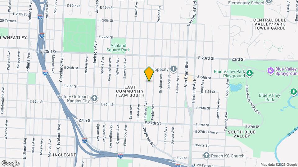 2451 Chelsea Ave Mapa y Detalles de la Ubicación