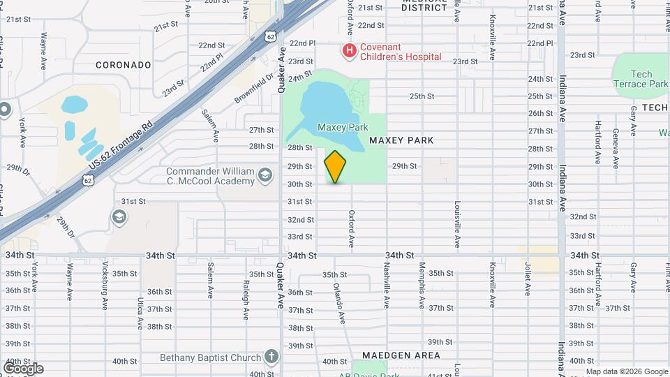 4109 30th St Map and Location Details