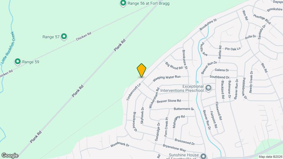 6913 Timbercroft Ln Map and Location Details