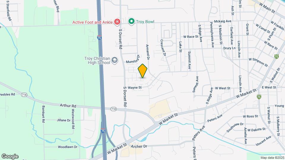 1520 Hawk Cir Map and Location Details