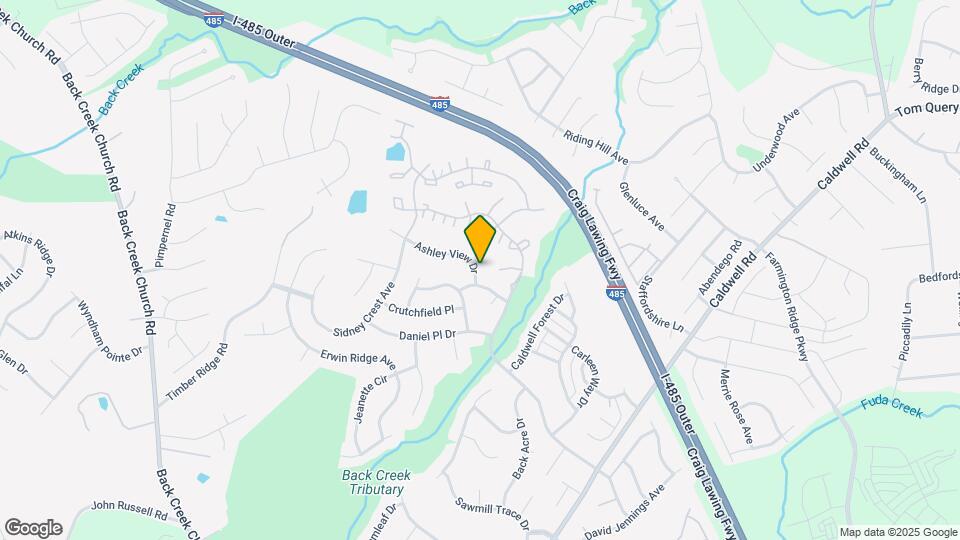 3519 Ashley View Dr Mapa y Detalles de la Ubicación