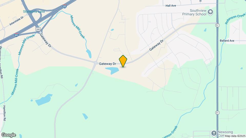 The Hamlet @ Wyndham Gates Towhhome Map and Location Details