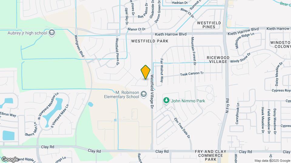 4615 Sabine Creek Way Map and Location Details