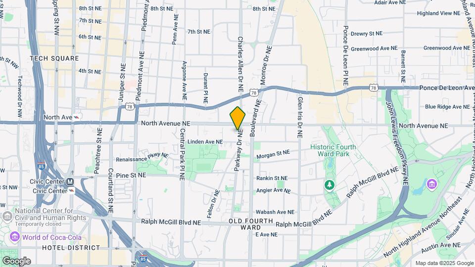 588 NE Parkway Dr Map and Location Details