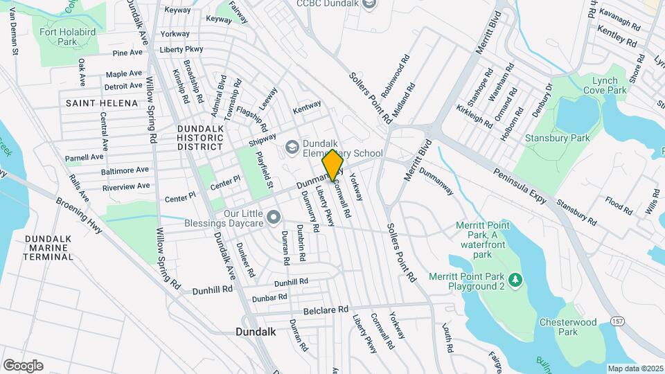 2916 Cornwall Rd Map and Location Details