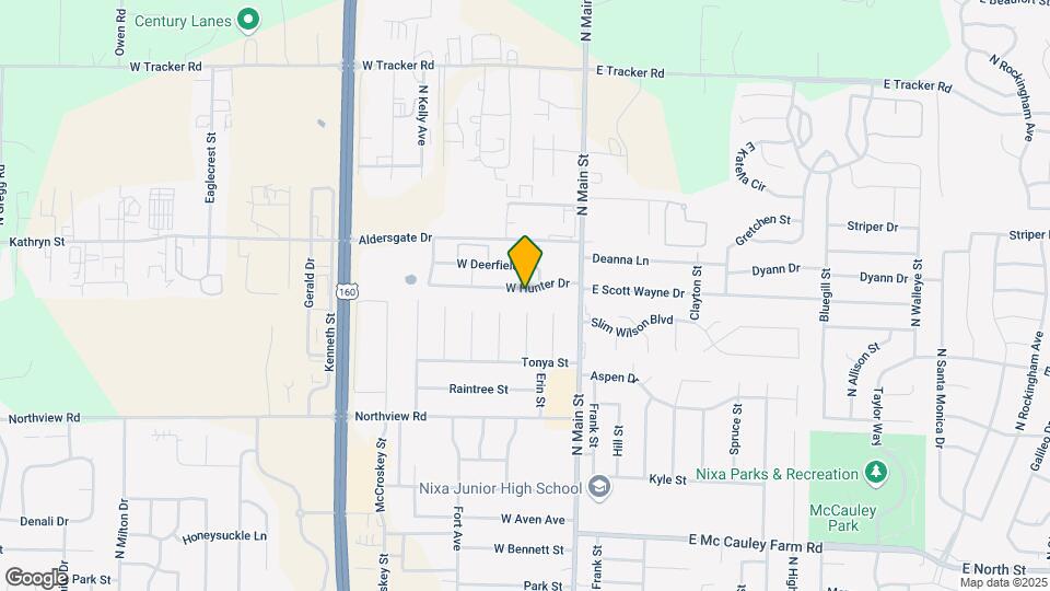 118 W Hunter Dr Map and Location Details