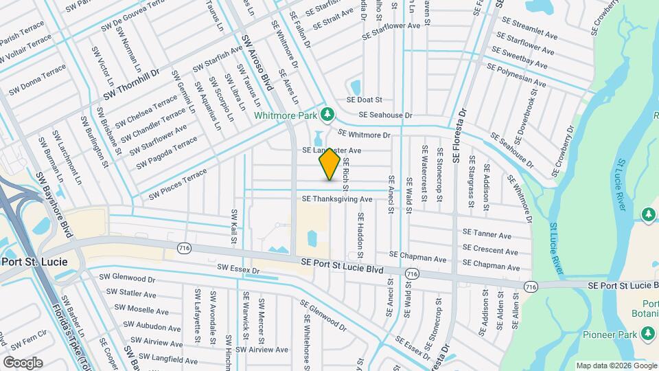 366 SE Evans Ave Mapa y Detalles de la Ubicación