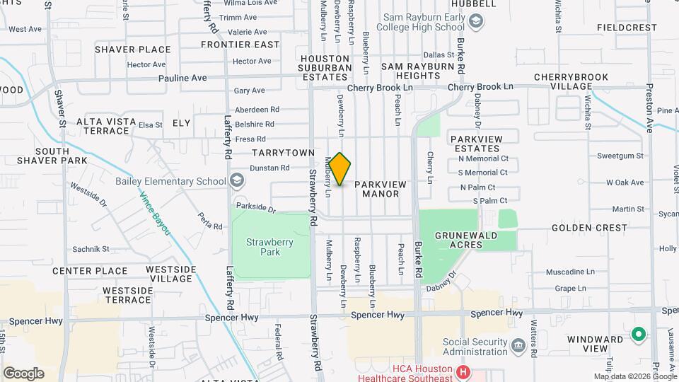 2706 Dewberry Ln Mapa y Detalles de la Ubicación