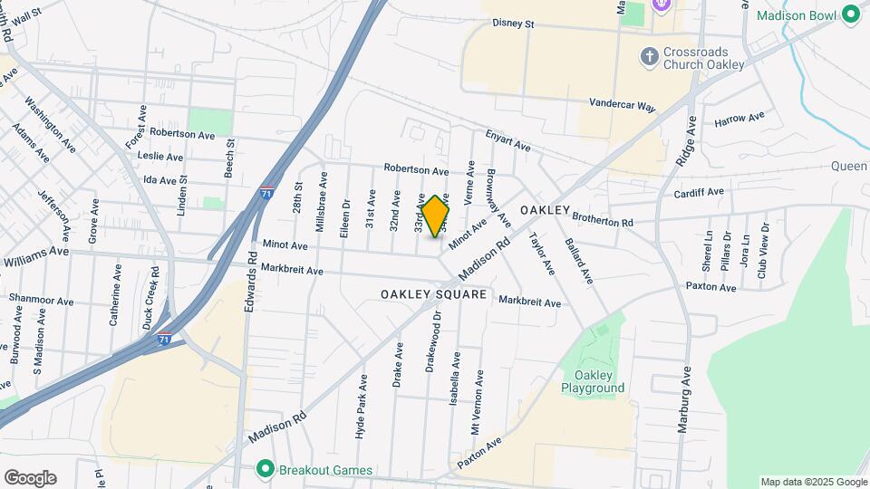4115 34th Avenue, Unit 2 Map and Location Details