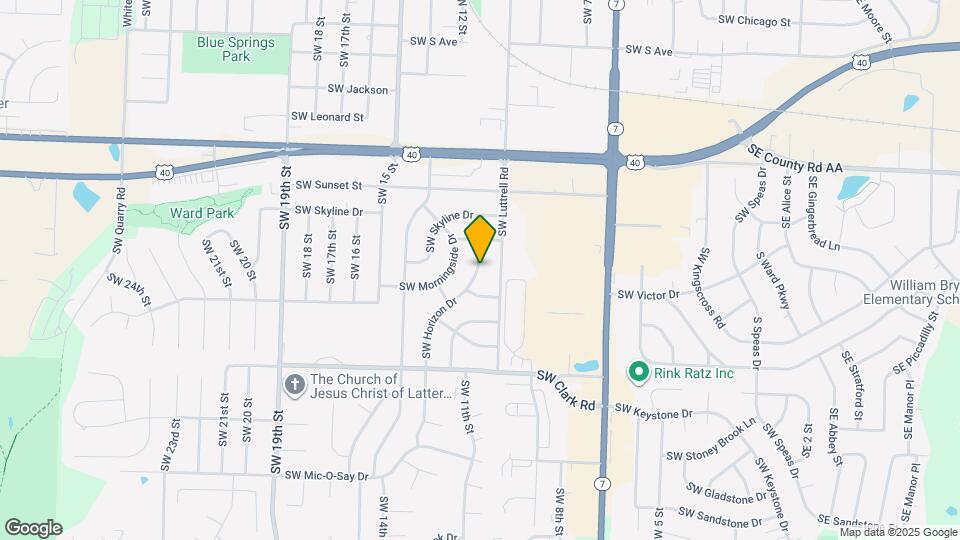 1216 SW Horizon Dr Map and Location Details