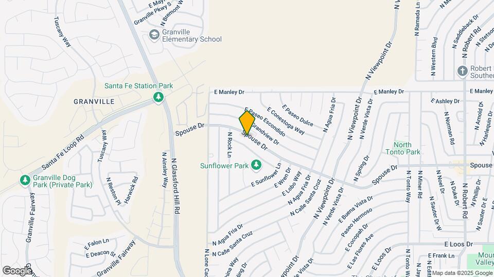 7201 E Spouse Dr Map and Location Details