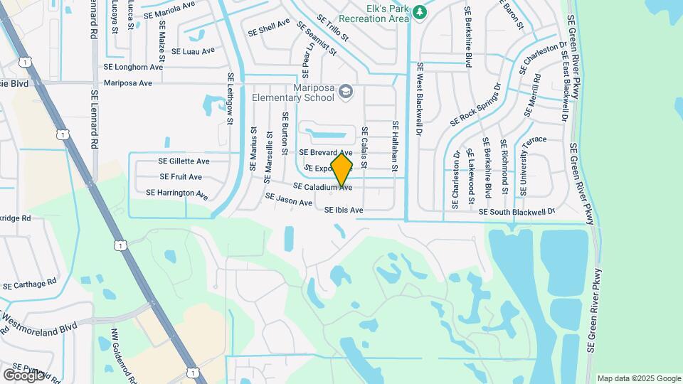 2650 SE Caladium Ave Map and Location Details