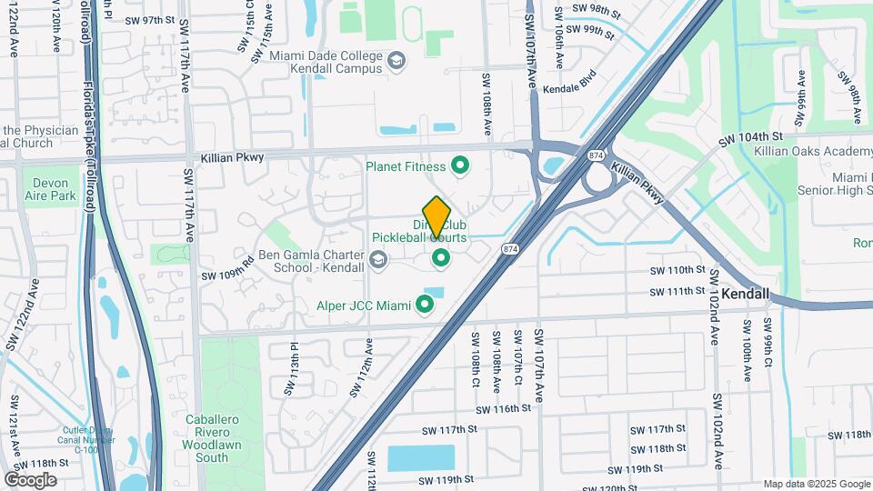 10845 SW 112th Ave Map and Location Details