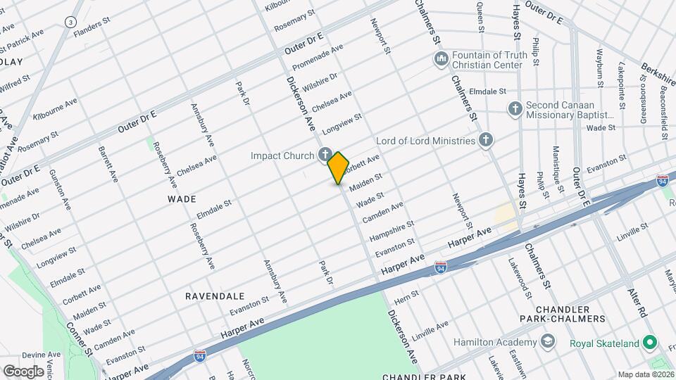 12847 Maiden St Map and Location Details