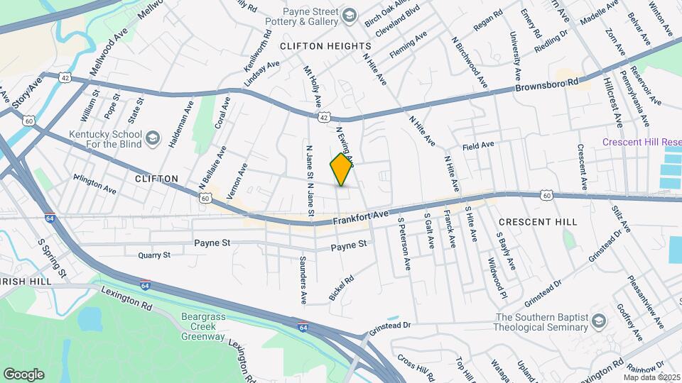 123 N Keats Ave Map and Location Details