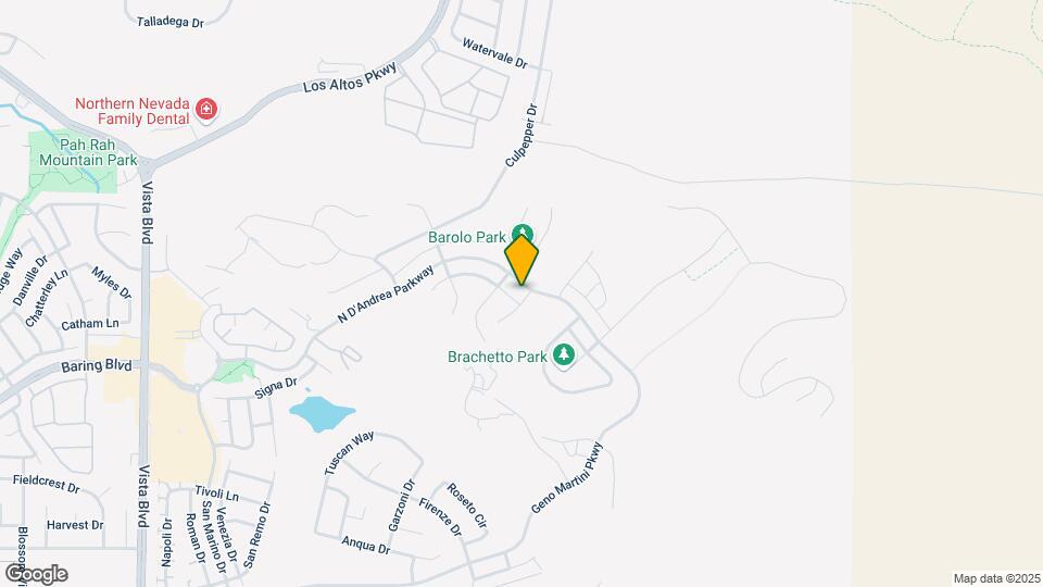 2788 Alessandro Drive Mapa y Detalles de la Ubicación