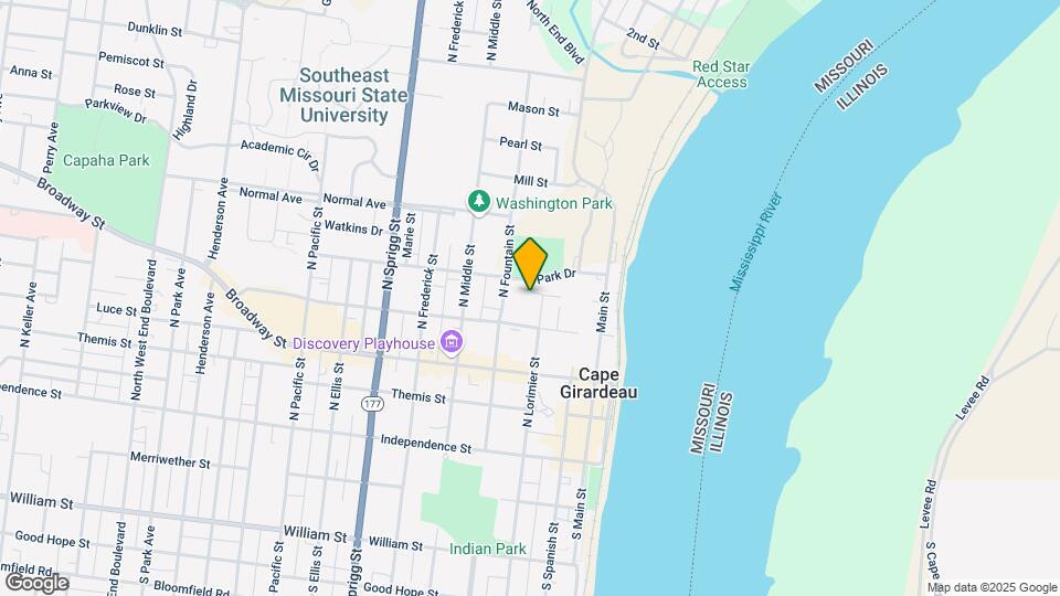325 N Lorimier St, Unit 325 N. Lorimier Mapa y Detalles de la Ubicación