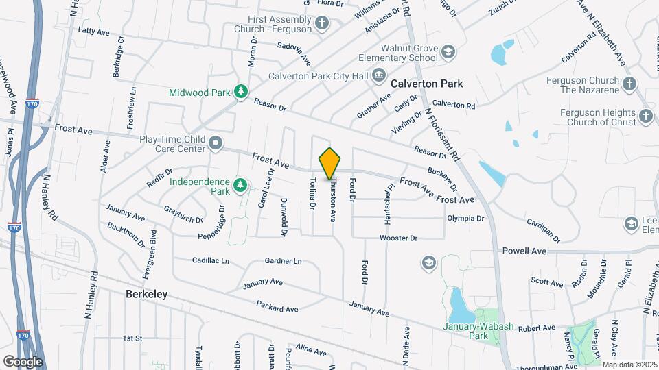 6725 Thurston Ave Map and Location Details