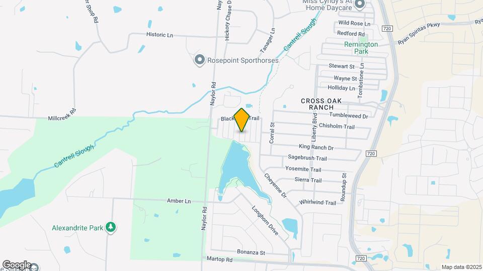 617 Wounded Knee Dr Map and Location Details