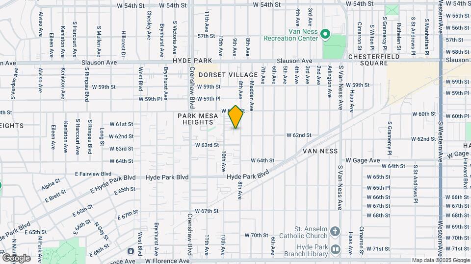 6113 8th Ave. Mapa y Detalles de la Ubicación